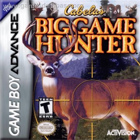 Cover Cabela's Big Game Hunter for Game Boy Advance